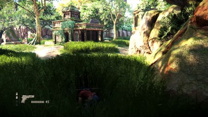 Uncharted : The Lost Legacy - Gameplay dans les Ghats occidentaux