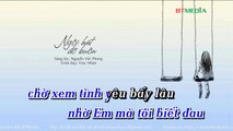 [Karaoke] Ngồi hát đỡ buồn - Trúc Nhân