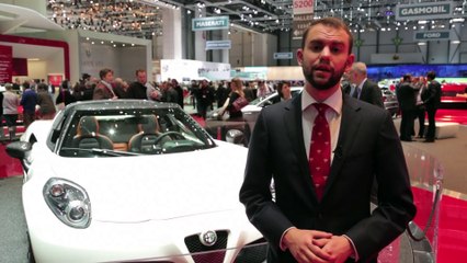 Reviews car - 2015 Alfa Romeo 4C Spider - 2014 Geneva Motor Show