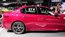 Reviews car - 2017 Alfa Romeo Giulia Quadrifoglio - 2015 L.A. Auto Show