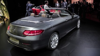 Reviews car - 2017 Mercedes C-Class Convertible First Look - 2016 Geneva Motor Show