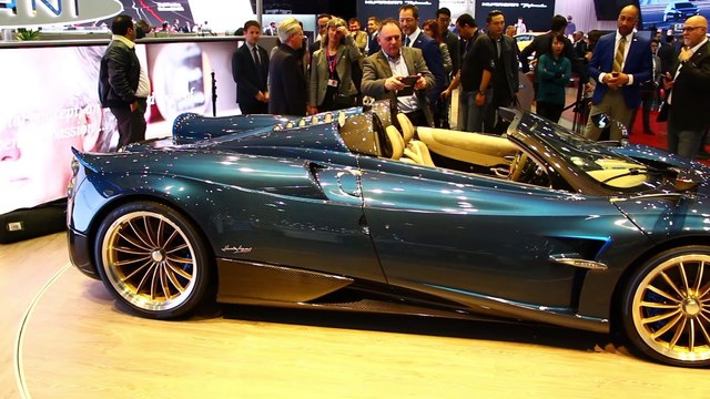 Reviews car - Pagani Huayra Roadster First Look - 2017 Geneva Motor Show