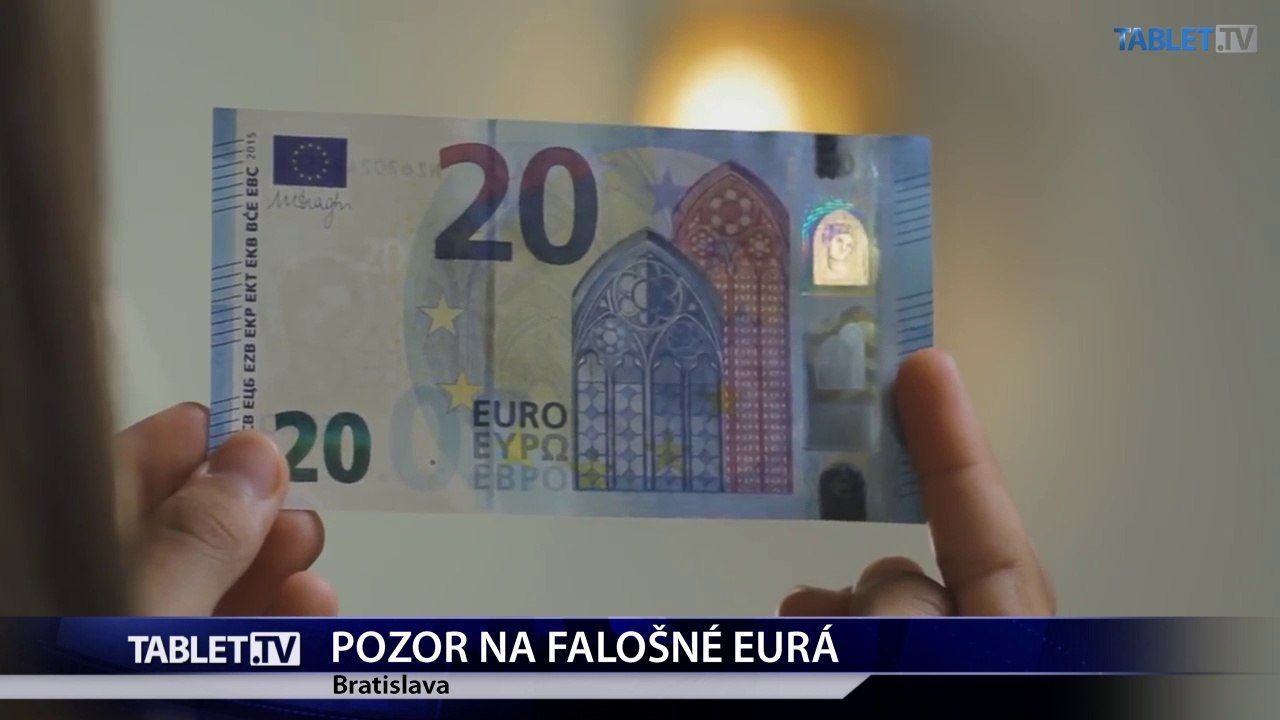 Počet falošných eurových bankoviek vzrástol