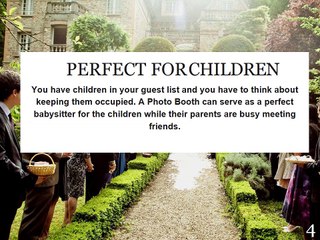 7 Reasons To Have A Photo Booth At Your Wedding.