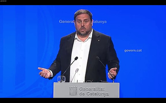 Junqueras: 'El govern espanyol es talla a si mateix'