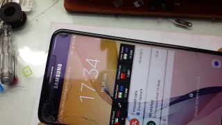 How To Replace   Broken LCD   Samsung  Galaxy J7 Prime 2017