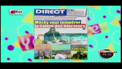 RUBRIQUE REVUE DES TITRES avec IBOU DIOUF dans Yeewu Leen du 25 Juillet 2017