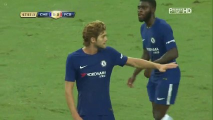 1-3 Marcos Alonso Goal - Chelsea 1-3 Bayern Munchen 25.07.2017 [HD]