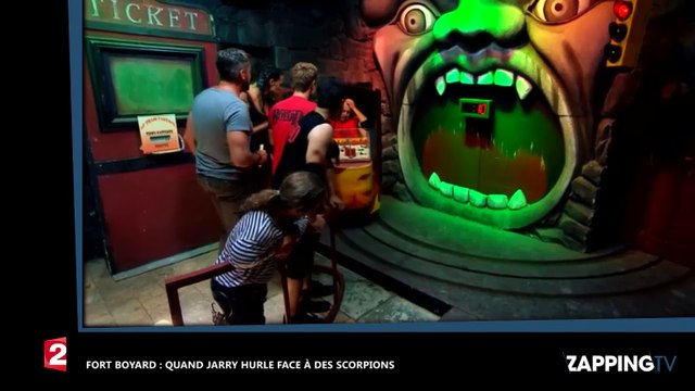Fort Boyard : Jarry complètement terrifié par des scorpions, la séquence hilarante (vidéo)