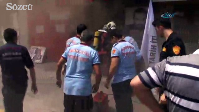 Ankara’da eğlence kulübünde çıkan yangın korkuttu