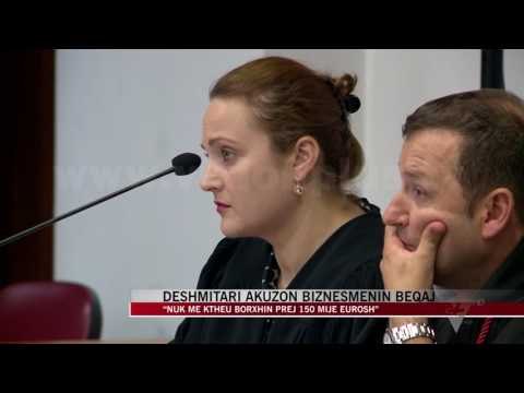 Dëshmitari Cakja akuzon biznesmenin Beqaj - News, Lajme - Vizion Plus