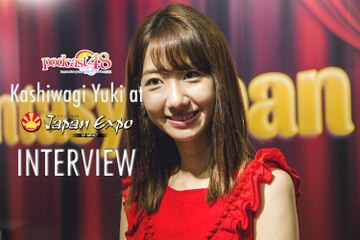 Kashiwagi Yuki at Japan Expo 2017 - INTERVIEW