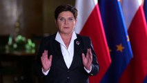 Niespodziewane wystąpienie Beaty Szydło. Krytycznie o sądach.