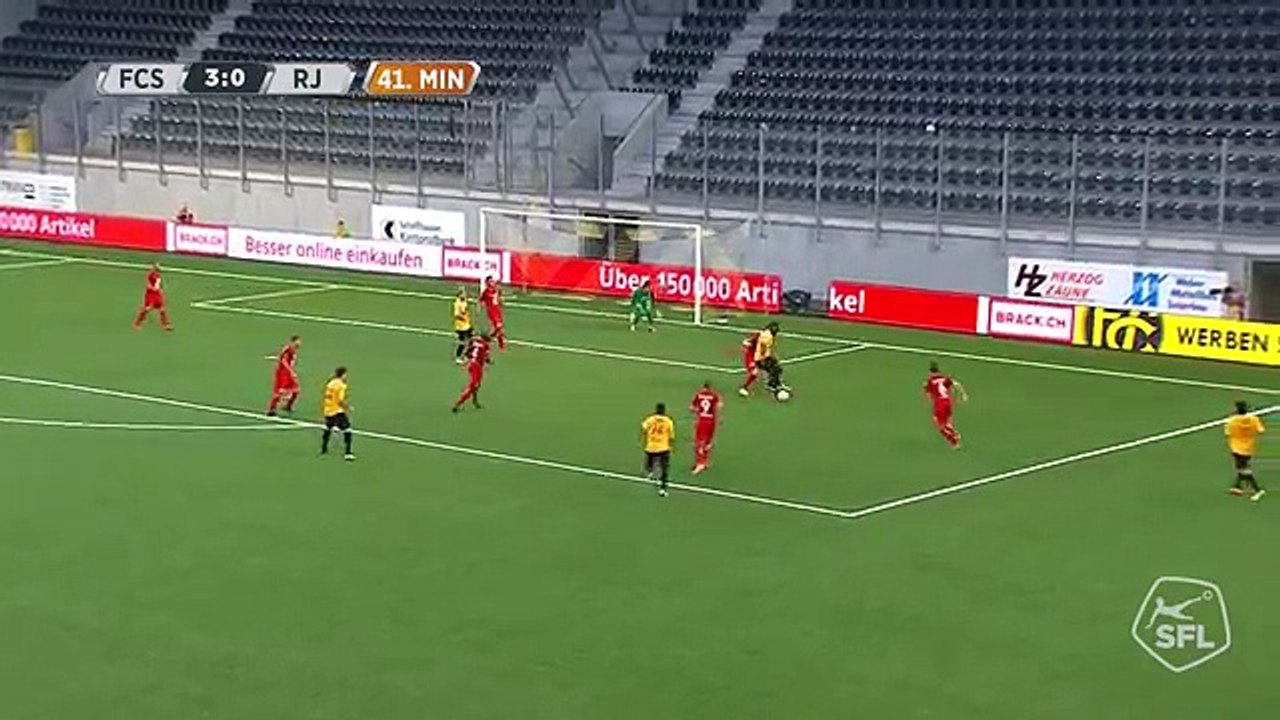 Schaffhausen 4:0 Rapperswil-Jona	 (Swiss Challenge League 24 July 2017)