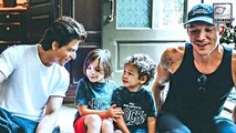 Shah Rukh Khan's Meeting With DJ Diplo And His Kids Makes Us Miss AbRam Khan