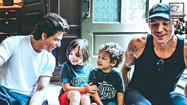 Shah Rukh Khan's Meeting With DJ Diplo And His Kids Makes Us Miss AbRam Khan