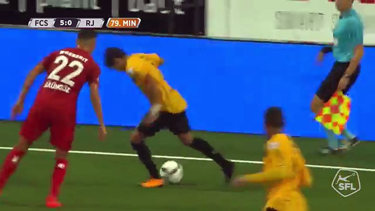 Schaffhausen 6:0 Rapperswil-Jona	 (Swiss Challenge League 24 July 2017)