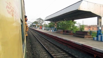 Wrath Unleashing WAP-7 HWH Rajdhani rips apart Madhusudanpur !!!