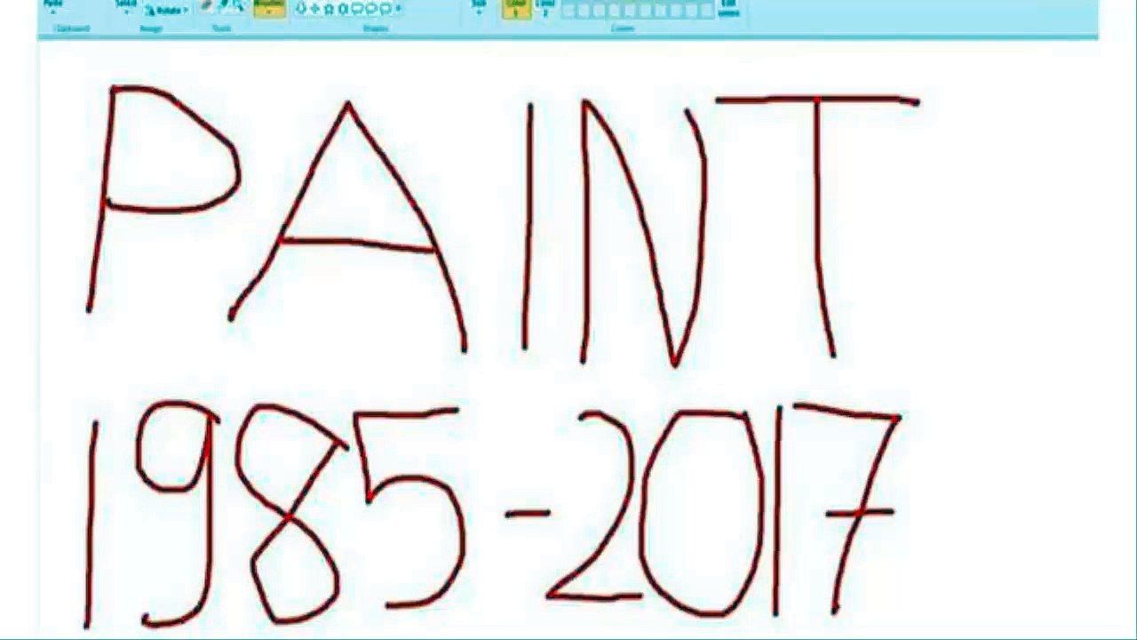 Microsoft Efsanevi Program Paint'i Kaldırıyor !!