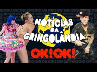 Miley Cyrus beija Katy Perry na boca, Bieber mini gangster e Nicki Minaj ladra de perucas