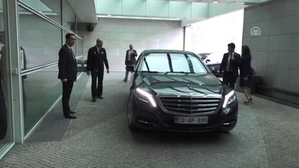 Dışişleri Bakanı Çavuşoğlu ve AB Bakanı Çelik, Brüksel'de