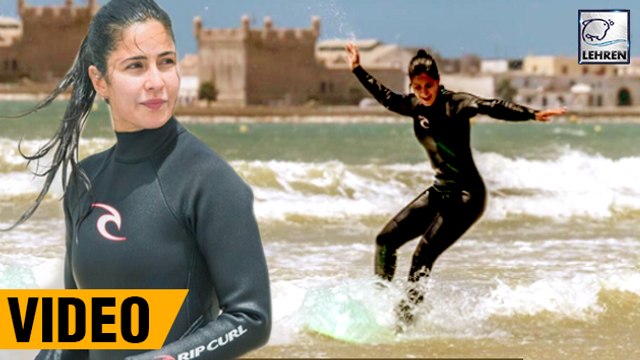 Katrina Kaif Goes SURFING For Salman's Tiger Zinda Hai
