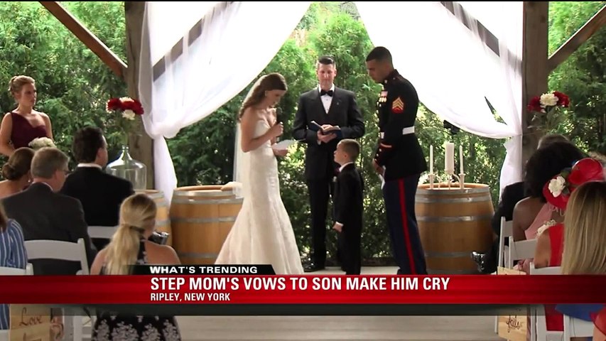 Stepmom's Vows to 4-Year-Old Future Son Make Him Cry - video Dailymotion