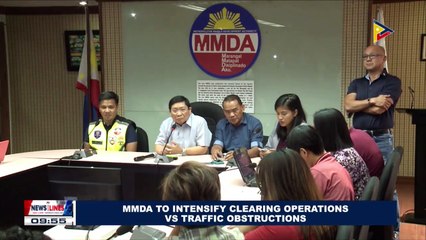 MMDA to intensify clearing operations vs traffic obstruction