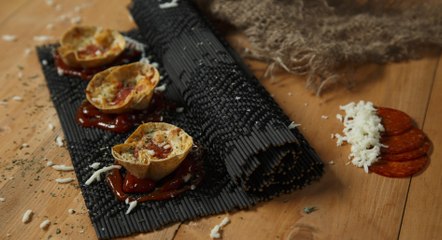 طريقة عمل دوائر البيتزا بالشوفان بالفيديو