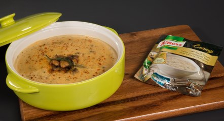 طريقة عمل شوربة الفطر KNORR على الطريقة الهنغارية بالفيديو
