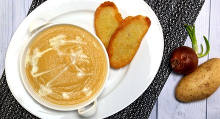 طريقة عمل شوربة الخضار المطحونة بالفيديو