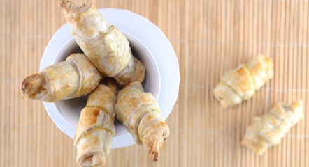 طريقة عمل كرواسون الدجاج والخردل بالفيديو