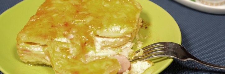 طريقة عمل فطيرة البطاطا و الجبن بالفيديو