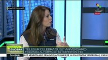 teleSUR celebra su 12 aniversario dando el salto a la alta definición