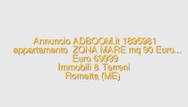 appartamento  ZONA MARE mq 90 Euro...