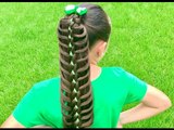 Easy Hairstyle Tutorial Strand Ribbon Braid