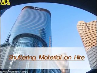 Shuttering Material on Hire