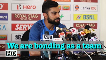 We are bonding well as a team: Virat Kohli