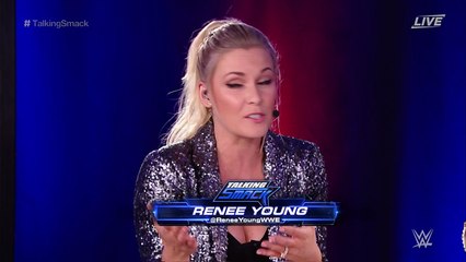 Renee Young and Jerry Lawler Segment