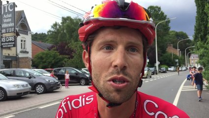 Réaction vidéo de Jonas Van Genechten, 3e de l'étape du tour de Wallonie