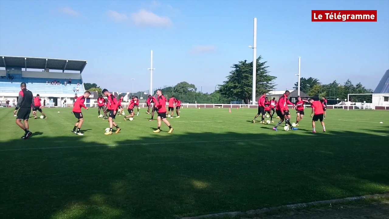 Stade Rennais. Les Rennais de Christian Gourcuff ont établi leurs quartiers à Carnac