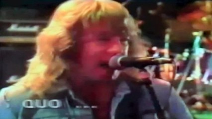 Status Quo Live - Little Lady(Parfitt) - Quo's Back,Stade De L'Union,Brussel,Belgium 21-6 1986