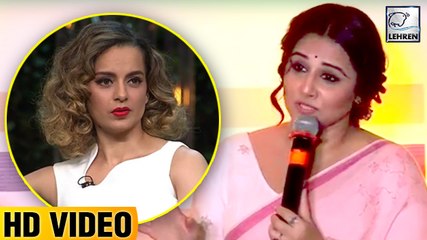 Vidya Balan REACTS On Nepotism Controversy At IIFA 2017