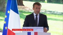 Libye : Emmanuel Macron salue 