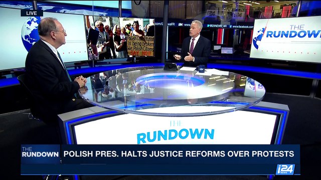 THE RUNDOWN | Polish Pres. halts justice reforms over protests | Tuesday, July 25th 2017