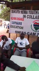 Sukuta Nema Youth Development Association giving price to the best students in Bundun 2017