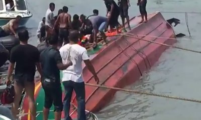 Perahu Cepat di Tarakan Ini Terbalik, 10 Tewas