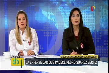 Especialista explica la extraña enfermedad que padece Pedro Suárez Vértiz