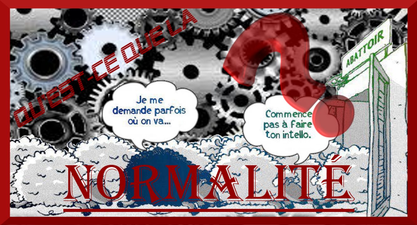 [Réflexions 2 Connards] - Qu'est-ce que la Normalité
