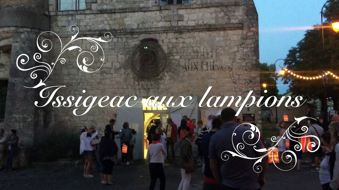 Ballade aux lampions à Issigeac